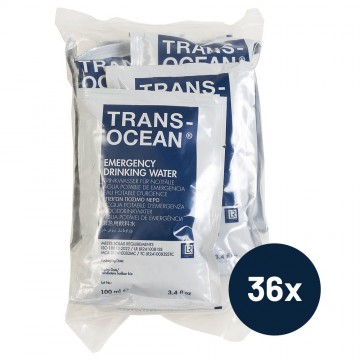 36 x trans ocean lang houdbaar drinkwater 500 ml in doos