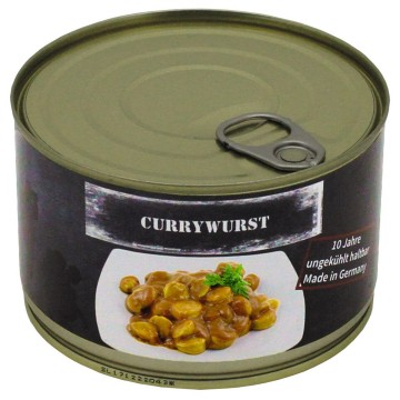 Curry worst in blik 400g