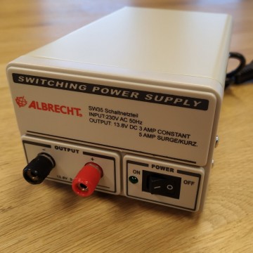 Albrecht sw35 47500 geschakelde voeding