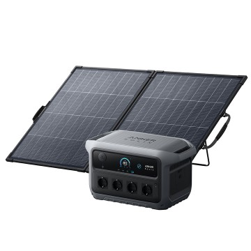 Anker solix c2000 gen 2 ps200 bifacial draagbaar zonnepaneel 200w