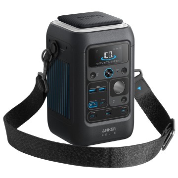 Anker solix c300x dc 288wh power station met draagriem