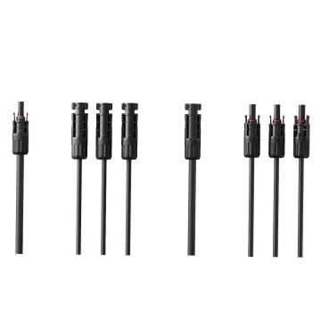 Anker SOLIX drievoudige parallelkabel 3m (4 stuks)