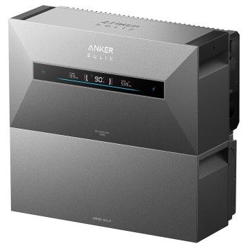 Anker SOLIX Solarbank Max AC thuisbatterij met uitbreidingsaccu (14 kWh)