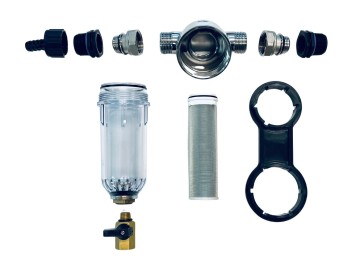 Aqua Logic Inline Backwash sedimentfilter - 50 micron