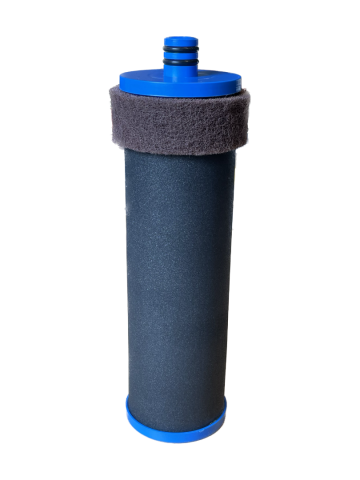 Aqua logic inline carbon filterelement   1 micron 10 inch 1