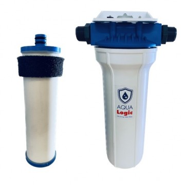 Aqua logic inline ceramic 10 inch inbouw waterfilter