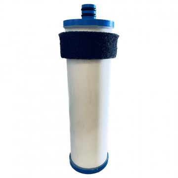 Aqua logic inline ceramic filterelement 05 micron   10 inch