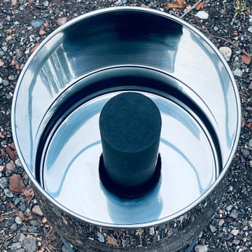 Aqua logic rvs zwaartekracht waterfilter 10