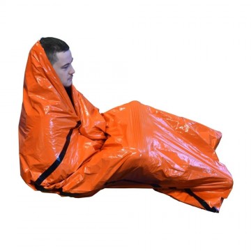 Bcb bad weather bag  slechtweer slaapzak oranje