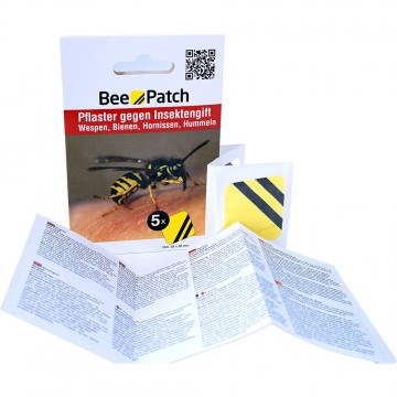 Bee patch pleister tegen insectengif 5 stuks 3