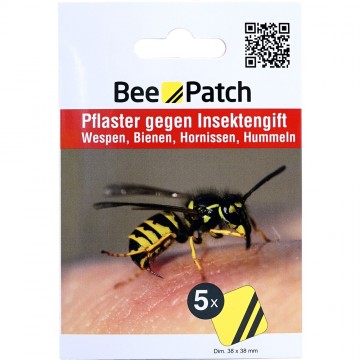 Bee patch pleister tegen insectengif 5 stuks