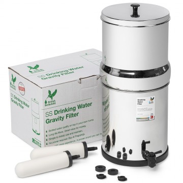 British berkefeld rvs waterfilter met atc super sterasyl filterelementen