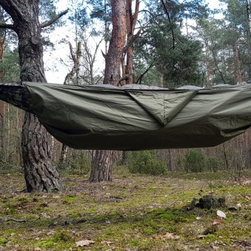 Bushmen thermo deken poncho olive 3