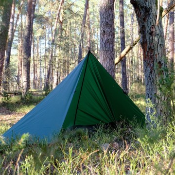 Bushmen ultra tarp deep green 2x3 meter 5