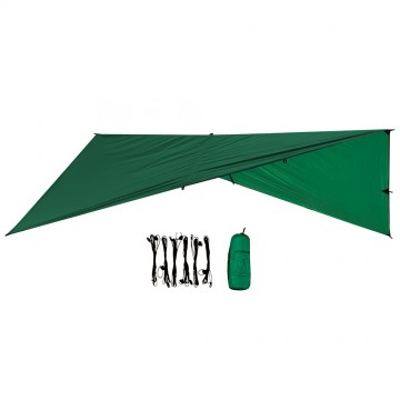 Bushmen ultra tarp deep green 2x3 meter