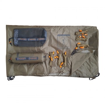 Bushmen ultralight tarp dark olive