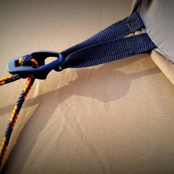 Bushmen ultralight tarp olive 3 x 3 meter 5