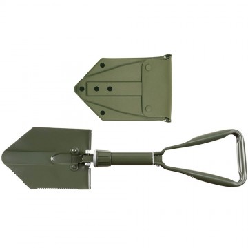 Bw militaire vouwschep met kunststof hoes olijfgroen