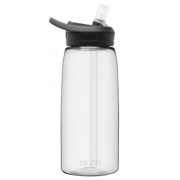 Camelbak eddy drinkfles met rietje 1 liter clear transparant 3