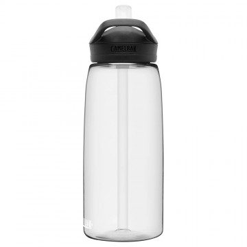 Camelbak eddy drinkfles met rietje 1 liter clear transparant 4