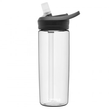 Camelbak eddy drinkfles met rietje 600 ml clear transparant