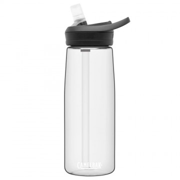 Camelbak eddy drinkfles met rietje 750 ml clear transparant