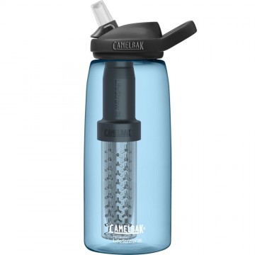 CamelBak Eddy+ filtered by LifeStraw drinkfles met waterfilter 1L - True Blue