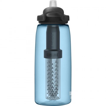 CamelBak Eddy+ filtered by LifeStraw drinkfles met waterfilter 1L - True Blue