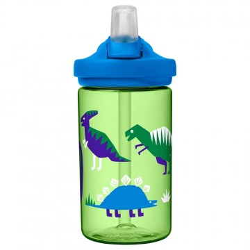 Camelbak eddy kids drinkfles voor kinderen met rietje 400 ml hip dinos 2