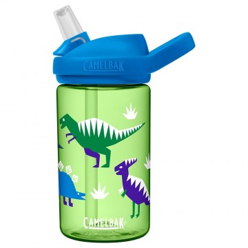 Camelbak eddy kids drinkfles voor kinderen met rietje 400 ml hip dinos