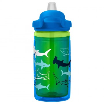 Camelbak eddy kids insulated 400 ml drinkfles scuba sharks 3