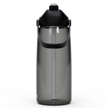 Camelbak thrive flip straw drinkfles met rietje 1 liter charcoal grijs 2