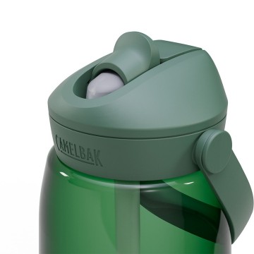 Camelbak thrive flip straw drinkfles met rietje 1 liter forest green groen 4