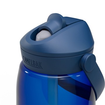 Camelbak thrive flip straw drinkfles met rietje 1 liter oxford blauw 4