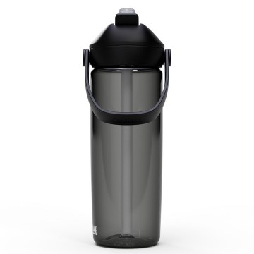 Camelbak thrive flip straw drinkfles met rietje 600 ml charcoal grijs 2