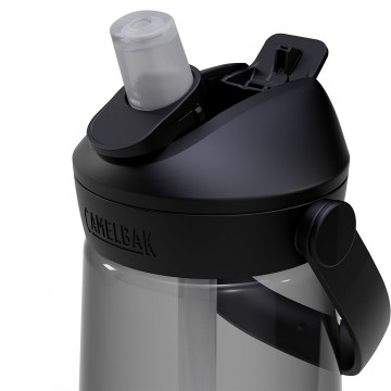 Camelbak thrive flip straw drinkfles met rietje 750 ml charcoal grijs 3