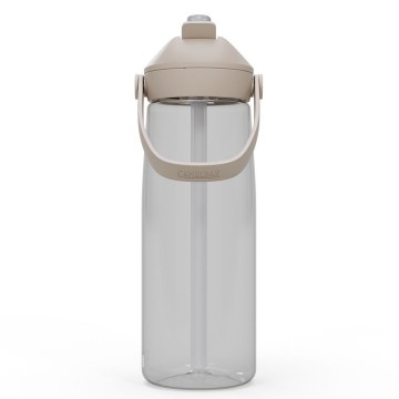 Camelbak thrive flip straw drinkfles met rietje 750 ml clear transparant 2