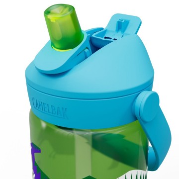 Camelbak thrive flip straw kids drinkfles voor kinderen met rietje 400 ml hip dinos 3