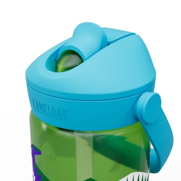 Camelbak thrive flip straw kids drinkfles voor kinderen met rietje 400 ml hip dinos 4