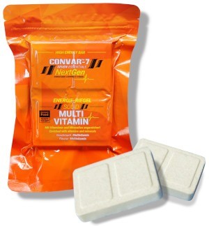 Convar 7 high energy bar multi vitamin 120g 9 stuks