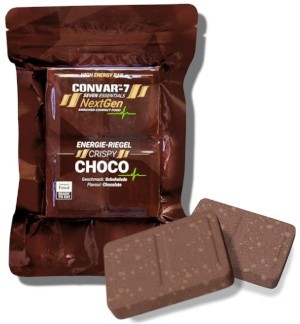 Convar 7 nextgen energy bar crispy choco 120g 9 stuks