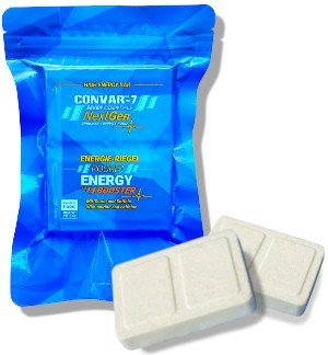 Convar 7 nextgen energy bar pocket energy booster 120g 9 stuks
