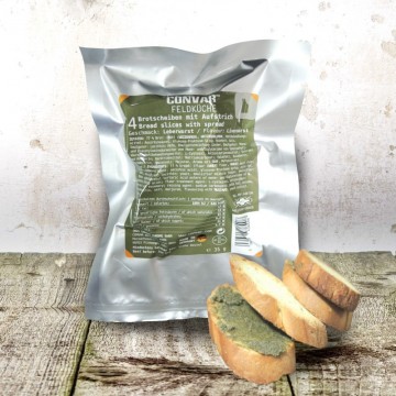 Convar feldkuche 4 sneetjes brood met leverworst 35 gram
