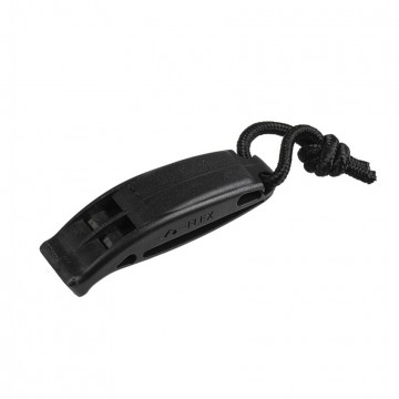 Duraflex noodfluitje tactical molle zwart
