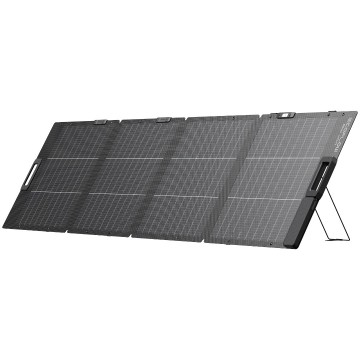 Ecoflow 220w lichtgewicht opvouwbaar dubbelzijdig zonnepaneel