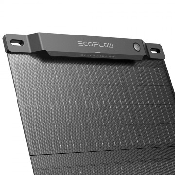 Ecoflow 28w opvouwbaar zonnepaneel met usb c 5