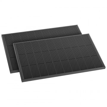 Ecoflow 2x 100w zonnepaneel met bevestigingsbeugels 3