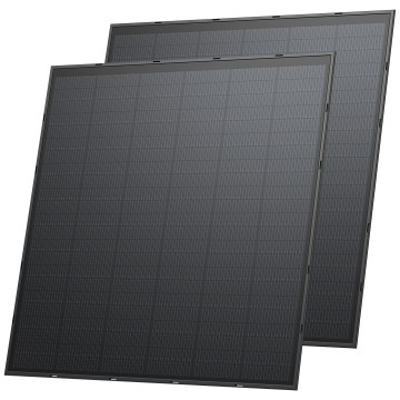 Ecoflow 2x 250w zonnepaneel
