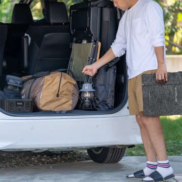 Ecoflow 60w opvouwbaar zonnepaneel met usb c 6