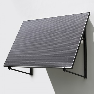 Ecoflow adjustable ground  suspended solar bracket verstelbare montagebeugel 3